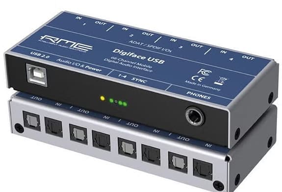 RME Digiface USB. 66-Channel Mobile Digital Audio Interface