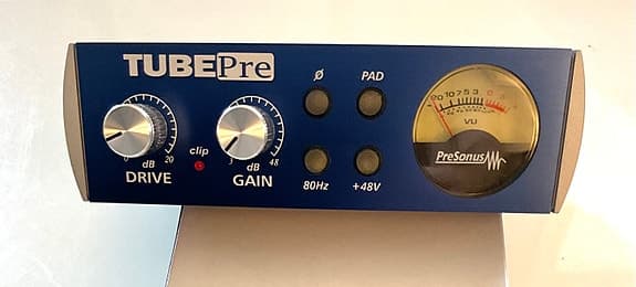 PreSonus TubePre rør-preamp blå