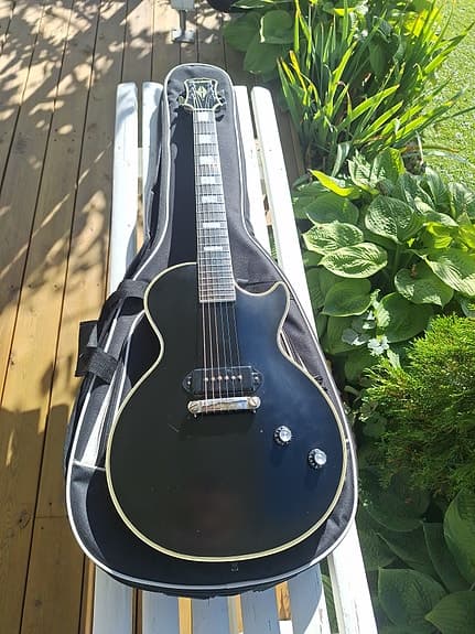 Epiphone Jared James Nichols Old Glory Les Paul Custom, Black Aged