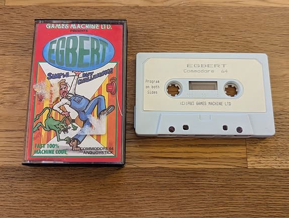 Egbert (Games Machine) for Commodore 64 C64