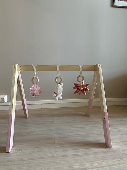 Little Dutch babygym tre, rosa