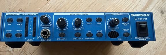 Samson C-control monitor controller for studio