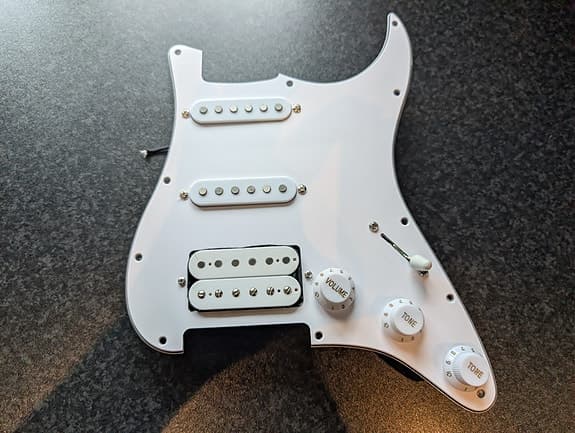 Alegree Stratocaster Loaded Pickguard