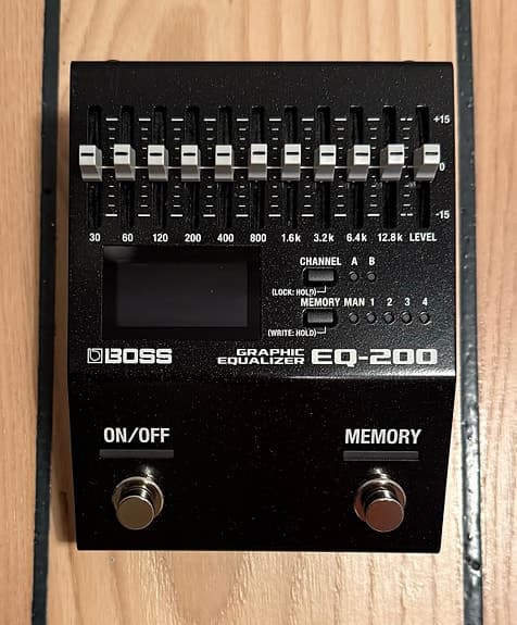 Boss EQ-200 Graphic Equalizer gitarpedal