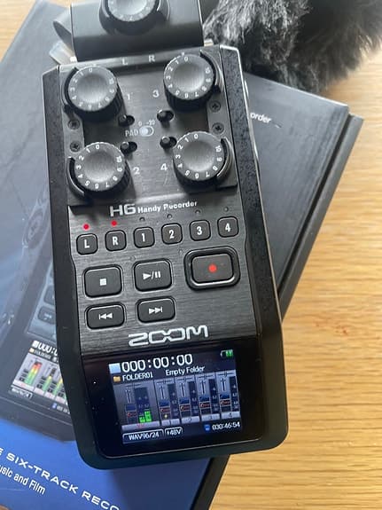Zoom H6 Handy Recorder bærbar lydopptaker