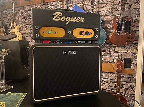 Bogner Palermo Gitarforsterker m/Vox 1x12 kab