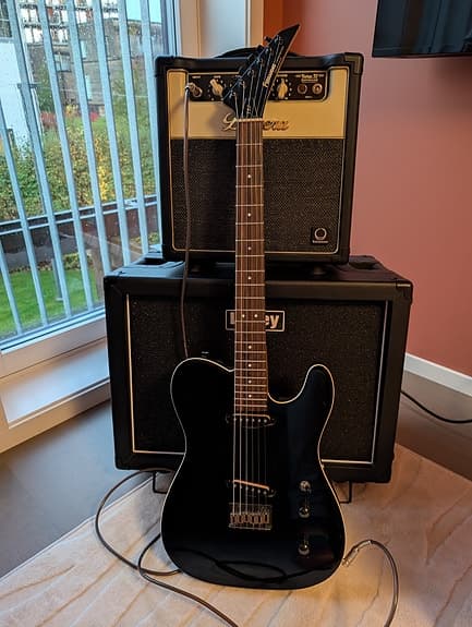 Usedvanlig pen Fernandes TEJ 45 (MiJ) Telecaster