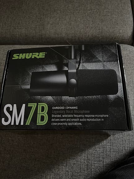 Shure SM7B dynamisk mikrofon
