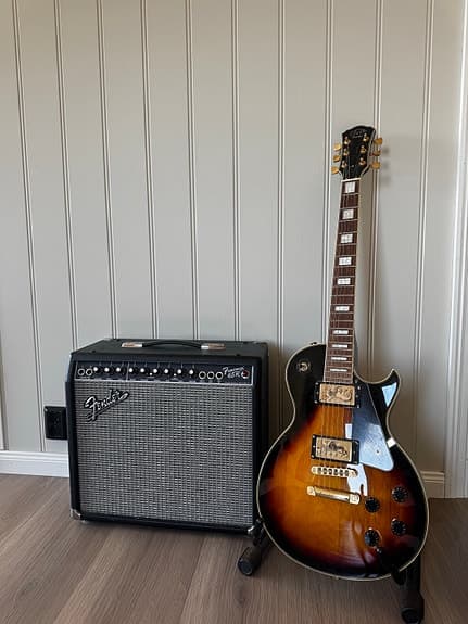 Fender Frontman 65R + J&D Brothers Les Paul – komplett elgitarpakke