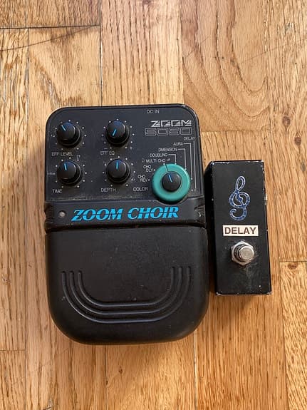 Zoom choir - chorus pedal
