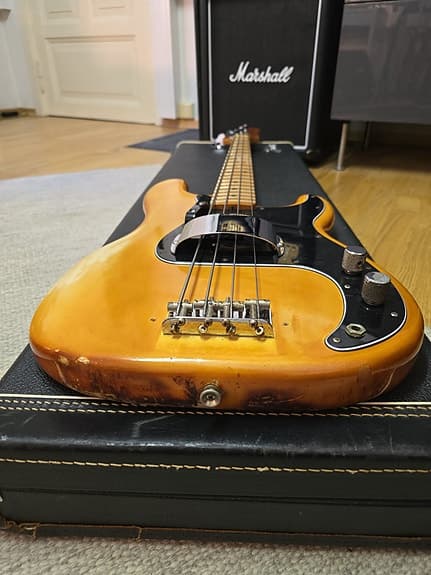 1978 Fender Precision Bass – original 70 talls koffert – Ny pris!