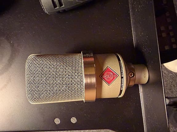 Neumann TLM 102 studiomikrofon sølv