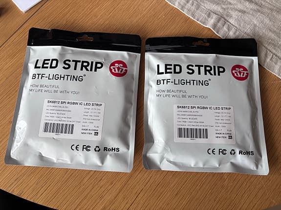 Sk6812 5V rgbw led strip