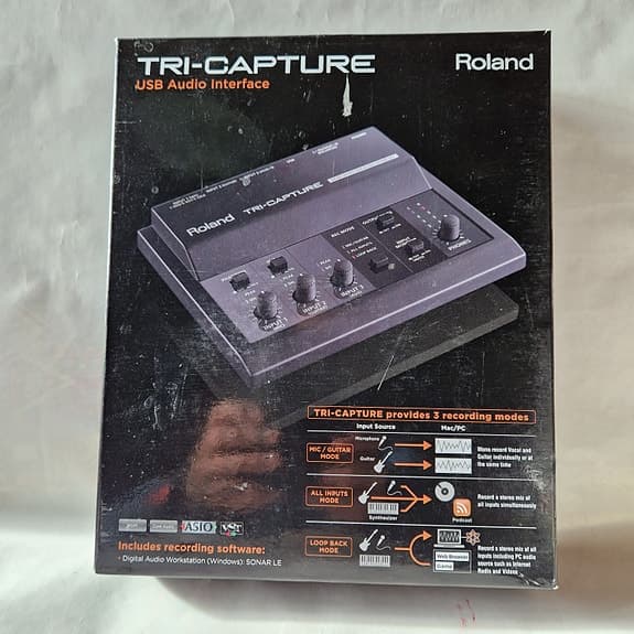 Roland TRI-CAPTURE USB lydkort / audio interface