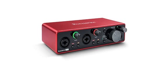 Focusrite Scarlett 2i2 + Cloudlifter CL-1