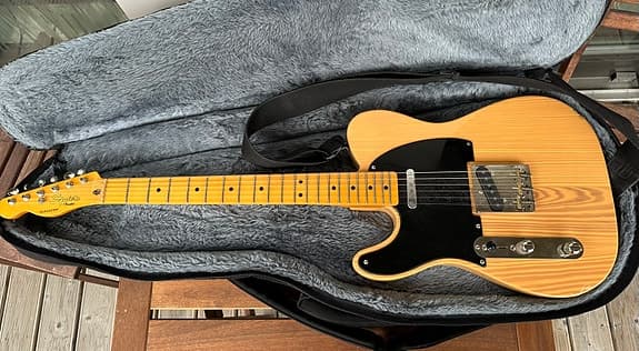 Squier by Fender Classic Vibe ’50s Telecaster Lefthand, Butterscotch Blonde