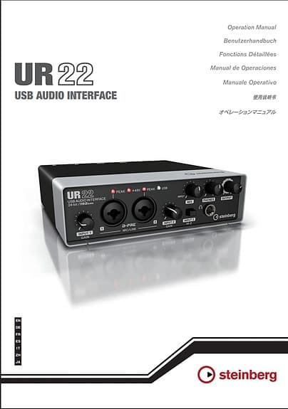Steinberg UR22 USB Audio Interface