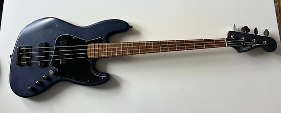 Squier Contemporary Active Jazz Bass HH – Sky Burst Metallic – gigbag