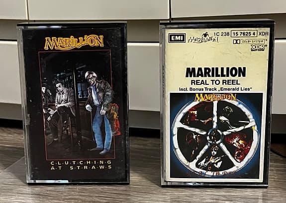 Marillion – Clutching at Straws og Real to Reel