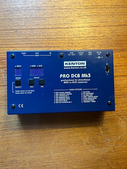 Kenton Pro DCB Mk3 MIDI til DCB-konverter
