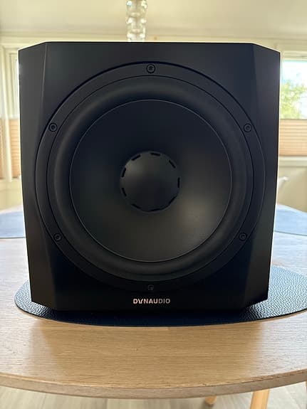 Dynaudio 9S compact aktiv subwoofer svart