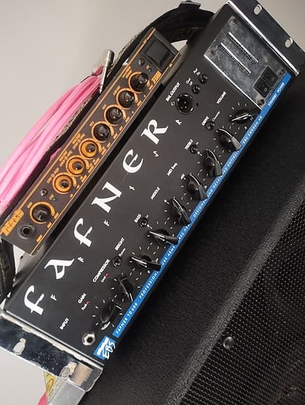 EBS Fafner bass amp with tube