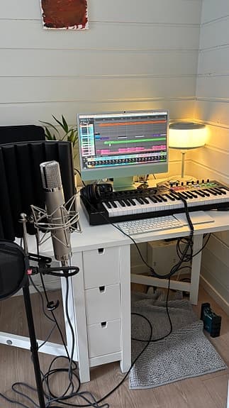 Warm Audio CX12 Tube Condenser Microphone + Komplett Studio Pakke