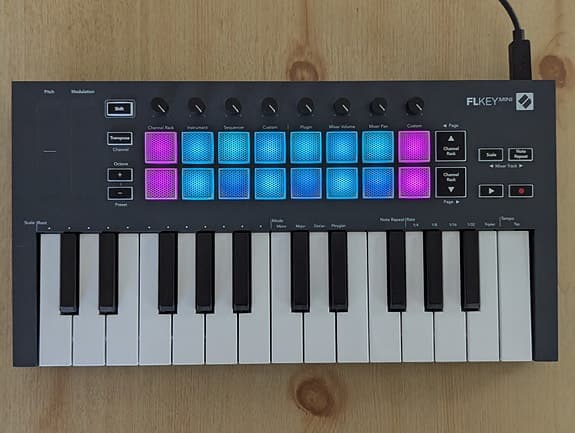 MIDI-Keyboard (FLkey Mini)