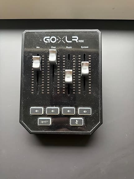 TC-Helicon GoXLR Mini lydmikser / audio interface