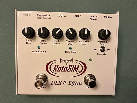 DLS RotoSIM gitar Leslie-effekt pedal