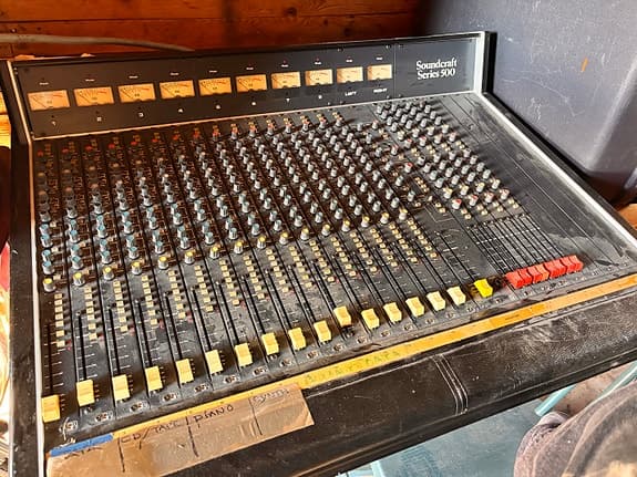 Soundcraft Series 500 mikserbord