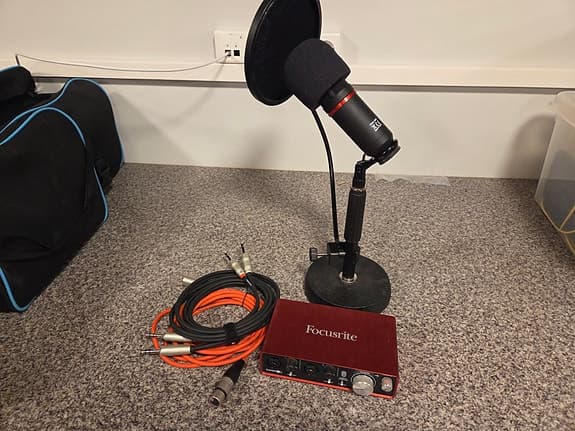 Focusrite Scarlett Studio mic og lydkort pakke