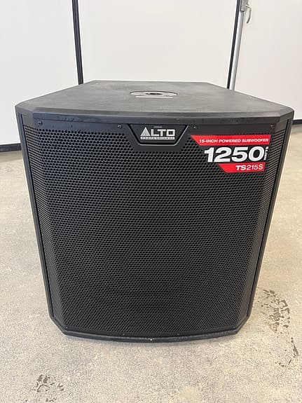 Alto TS215S 1250W aktiv subwoofer