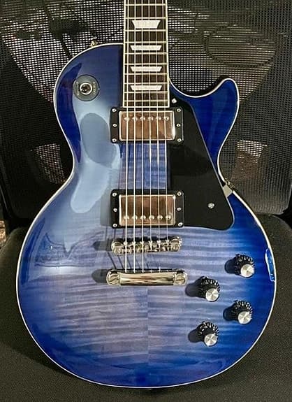Epiphone - Les Paul Standard Pro – Trans Blue / Blue Petrolio - - Elektrisk gita