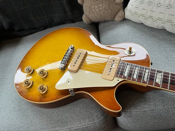 Gibson Custom Shop Les Paul R4 Iced Tea (1954) vurderes solgt