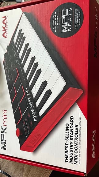 Akai MPK Mini MIDI-keyboard kontroller