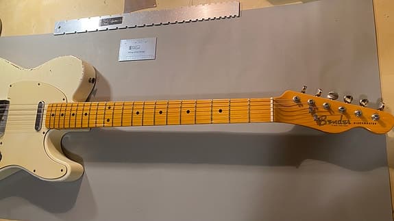Telecaster hals med Kluson Deluxe
