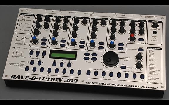 Quasimidi Rave-O-Lution 309 Synthesizer