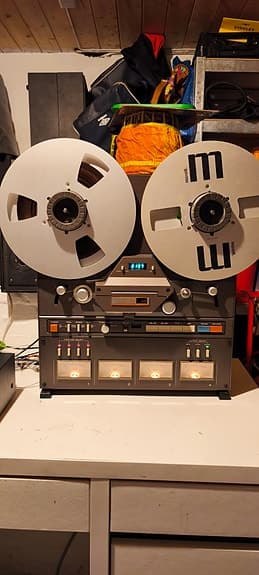 Sjelden mulighet: TASCAM 34 - Profesjonell 4-spors spolebåndopptaker