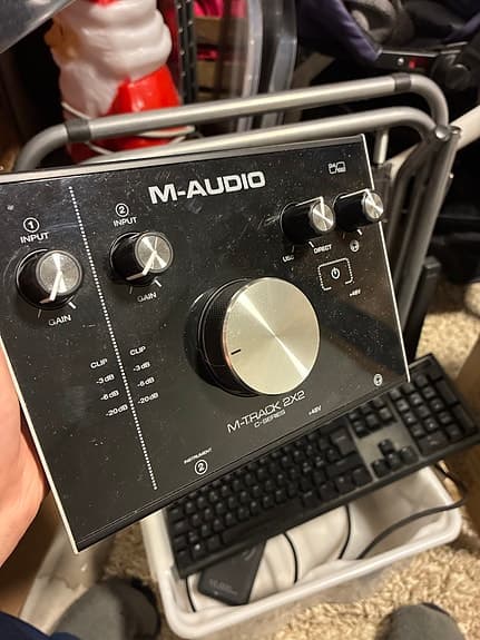 M-Audio M-Track 2x2 USB lydkort / audio interface