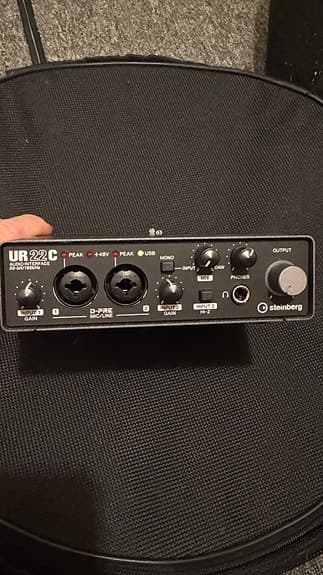 Steinberg UR22C USB-C lydkort / audio interface