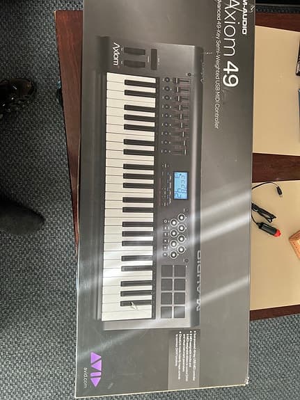 M-Audio Axiom 49 USB MIDI keyboard 49 tangenter