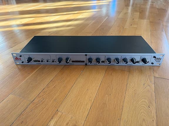 dbx 286s mikrofonpreamp / channel strip – compressor, de-esser, gate