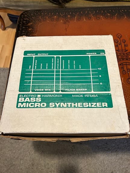 Ehx Bass Micro Synthesizer