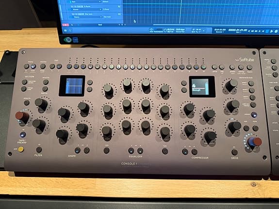 Softube Console 1 mk3 DAW-controller