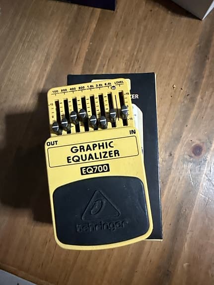 Behringer EQ700 Graphic Equalizer gitarpedal