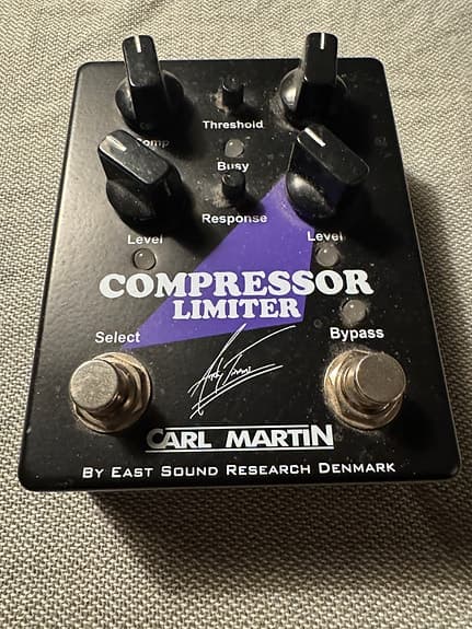 Carl Martin Compressor Limiter Pro Signature Andy Timmons