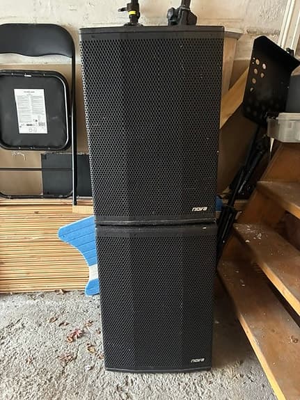 Nova L15SUB aktiv subwoofer svart