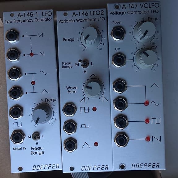 Doepfer Moduler og A100 Eurorack Case