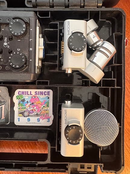 Zoom H6 Handy Recorder – Komplett opptakssett med mikrofoner og koffert